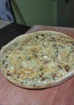 Una foto de Tarta de pollo y vegetales!
