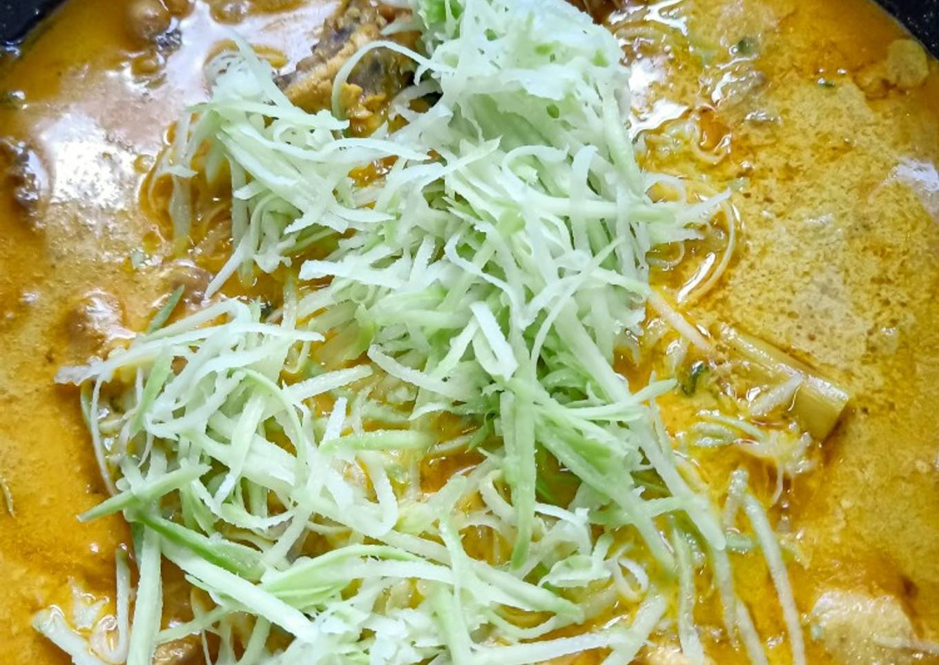 Ayam panggang dan mangga