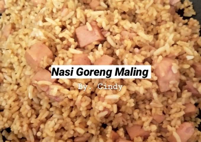 Resep Nasi Goreng Maling (B2), Lezat Sekali