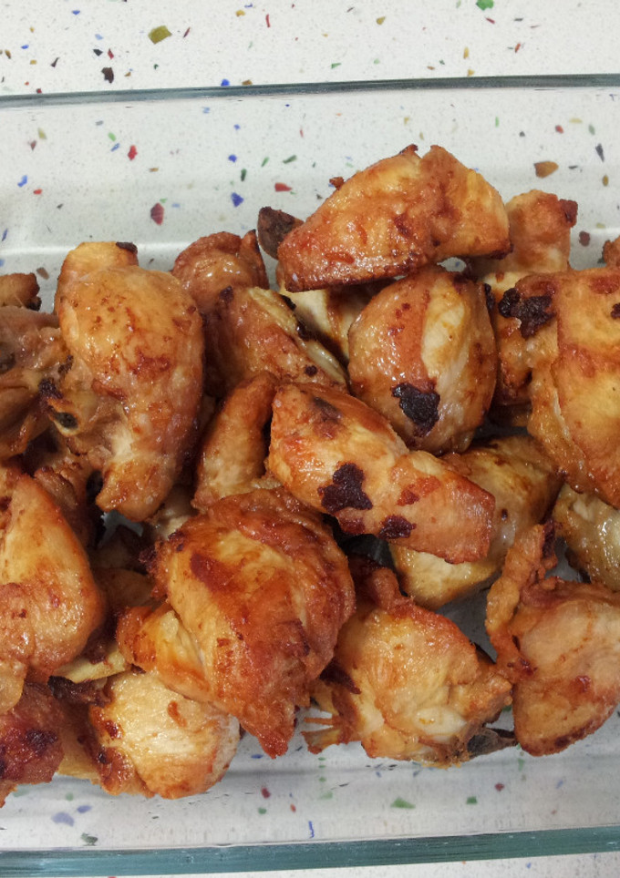 Una foto de Pollo frito