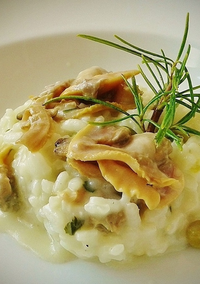 Una foto de Arroz meloso con Almejas