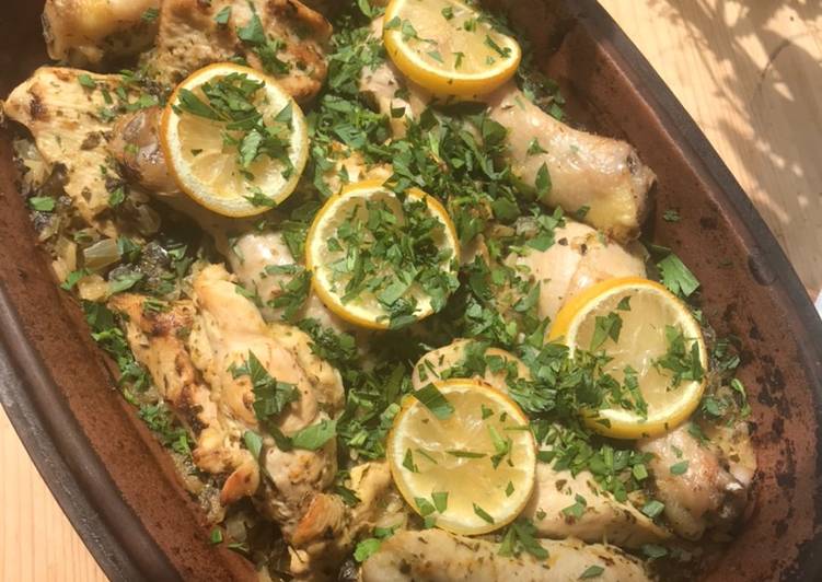 SÜCHTIG MACHEN! geheime Rezepte macht Griechisches Zitronenhuhn 🐓 🍋