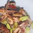 Cumi asin tumis pete