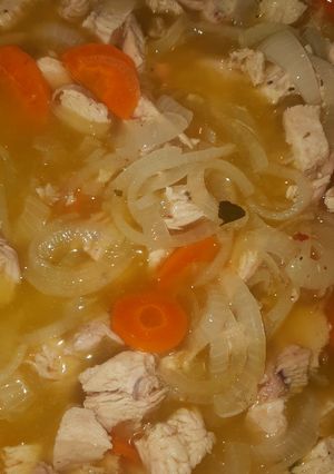 Una foto de Pollo al vino