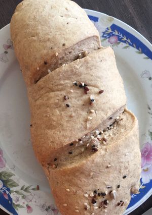 Una foto de Pan Integral con semillas