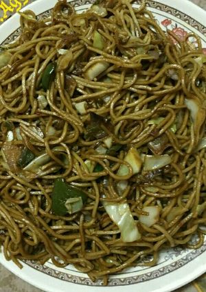 A picture of Hakka noodles.