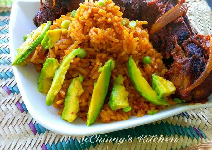 The Best Nigerian Party Jollof Rice Recipe – Grubfection By EbunOluwa