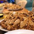 رز بالدجاج والكستنا