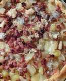 Savory Pie: Potatoes, Smoked Bacon, and Cheese