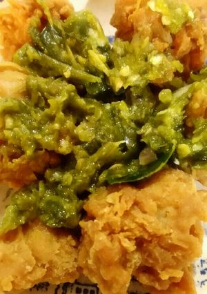 Foto resep Ayam Krispi Cabe Ijo
