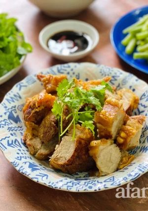 Hình của món Thịt Heo Quay.