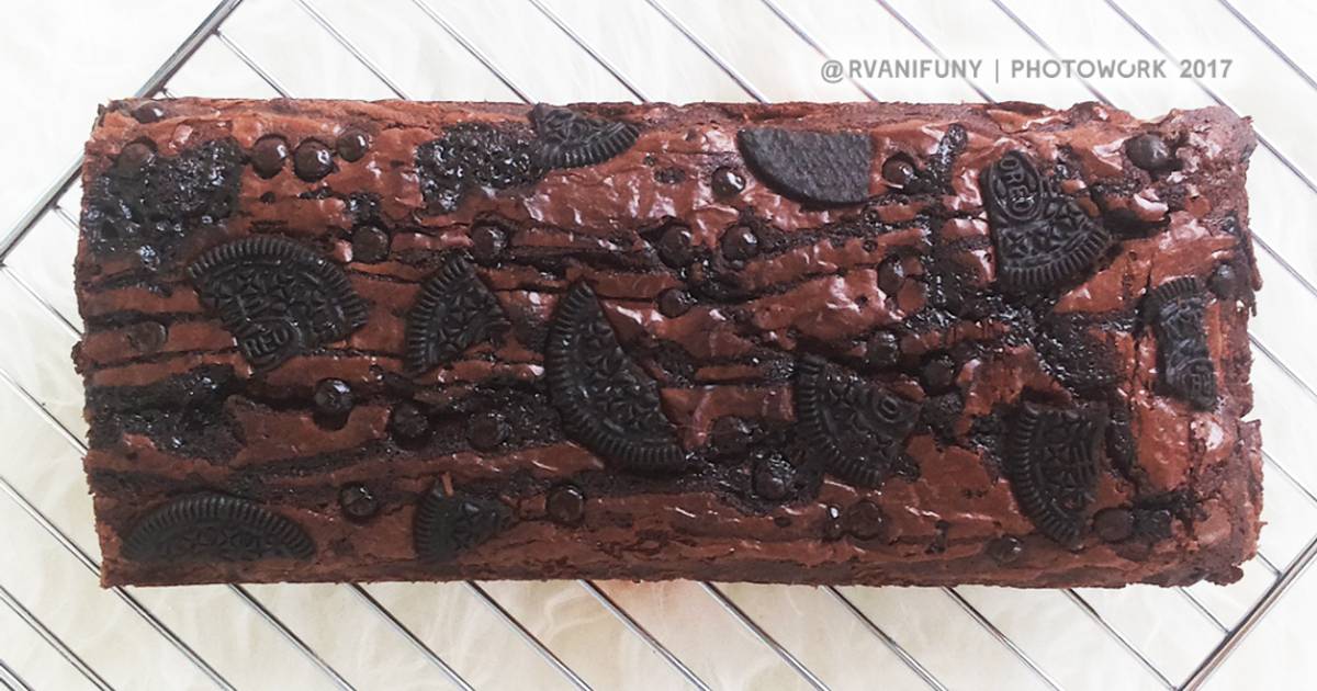  Resep  Brownies  Shiny Crust Mudah  Ekonimis oleh S 