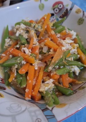 Foto resep Orak Arik Buncis Wortel