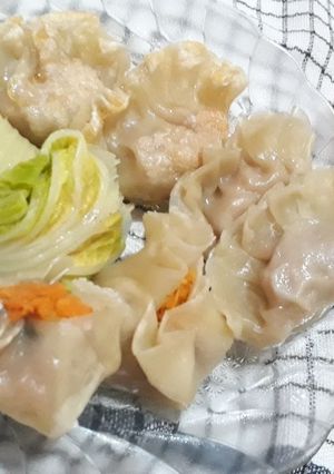 Foto resep Dimsum & gyoza ayam 🥟🍽️