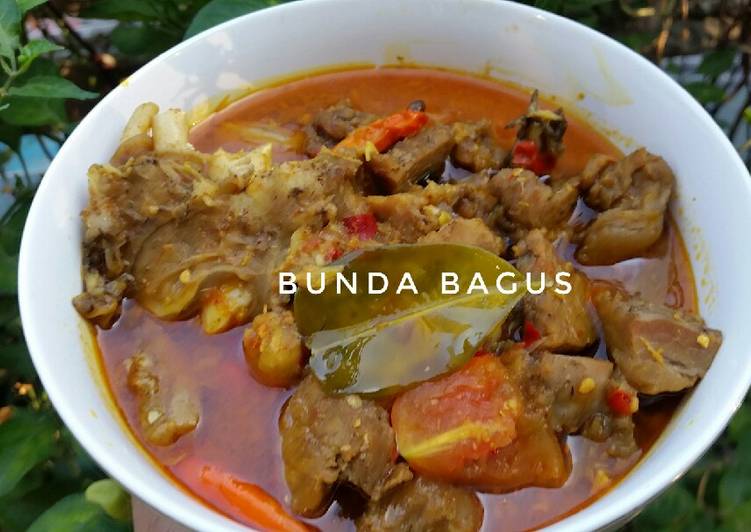 Gule Daging Sapi Tanpa Santan