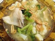 Gambar ayam brokoli kobis bunga