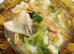 Gambar Resipi Berpantang : Sup Ayam Bersayur