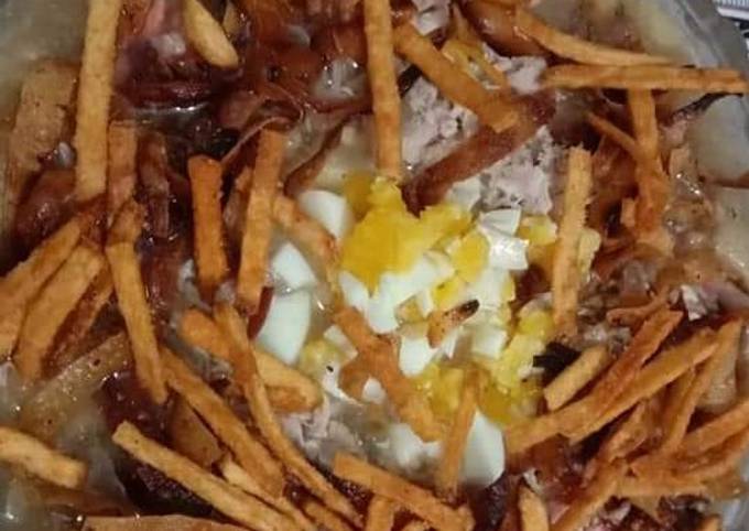 Street style soup (hyderi ka memon's special) Recipe