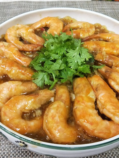 鮮蝦粉絲煲 的食譜成品照片