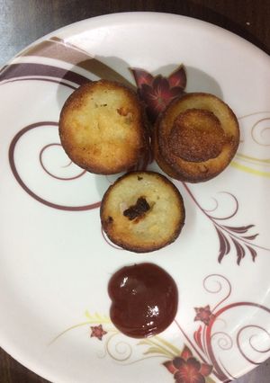 A picture of Masoor Dhal Paniyaram(appe).