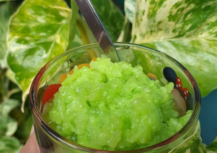 Resep Tape Ketan Hijau yang Enak Banget