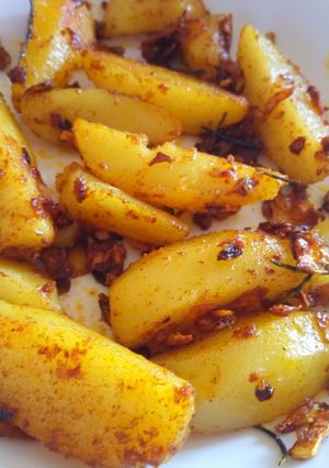 A picture of Paprika Sauteed Potatoes#VeganContest.