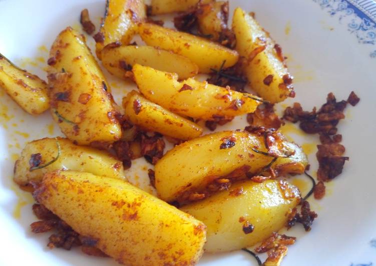 Simple Way to Make Favorite Paprika Sauteed Potatoes#VeganContest