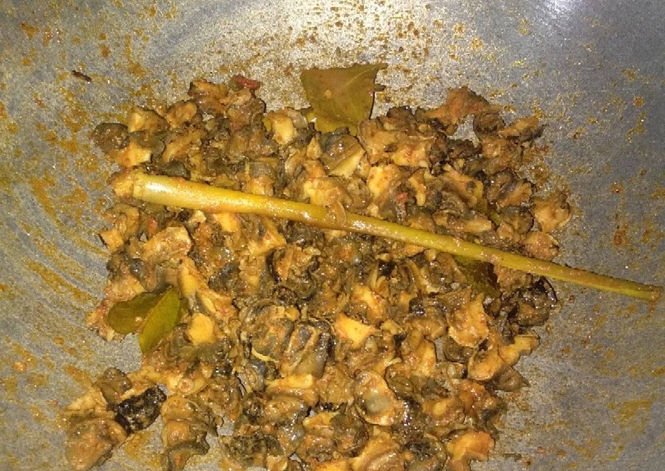 Rica rica kol sawah (tutut)