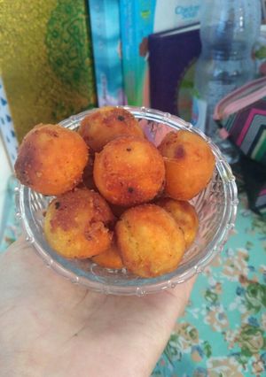 Foto resep Bola ubi isi Gula merah