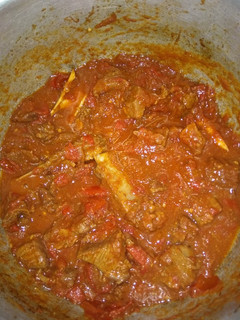 عکسی از دستور خورشت گوشت برای بریانی