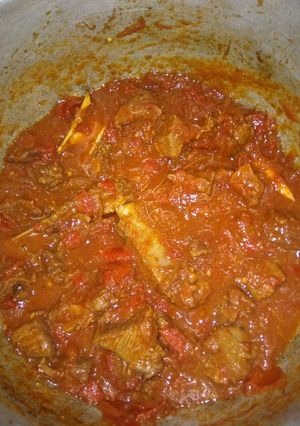 عکسی از دستور خورشت گوشت برای بریانی