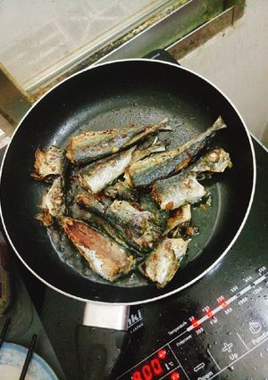 Hình của món Cá nục chiên.