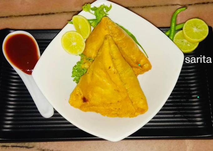 Delicious Fried Samosa recipe