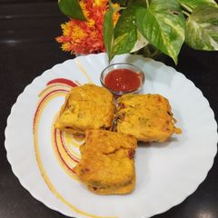 A picture of Paneer Pakora in Air fryer.