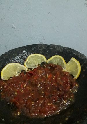 Foto resep 134. sambal siruit