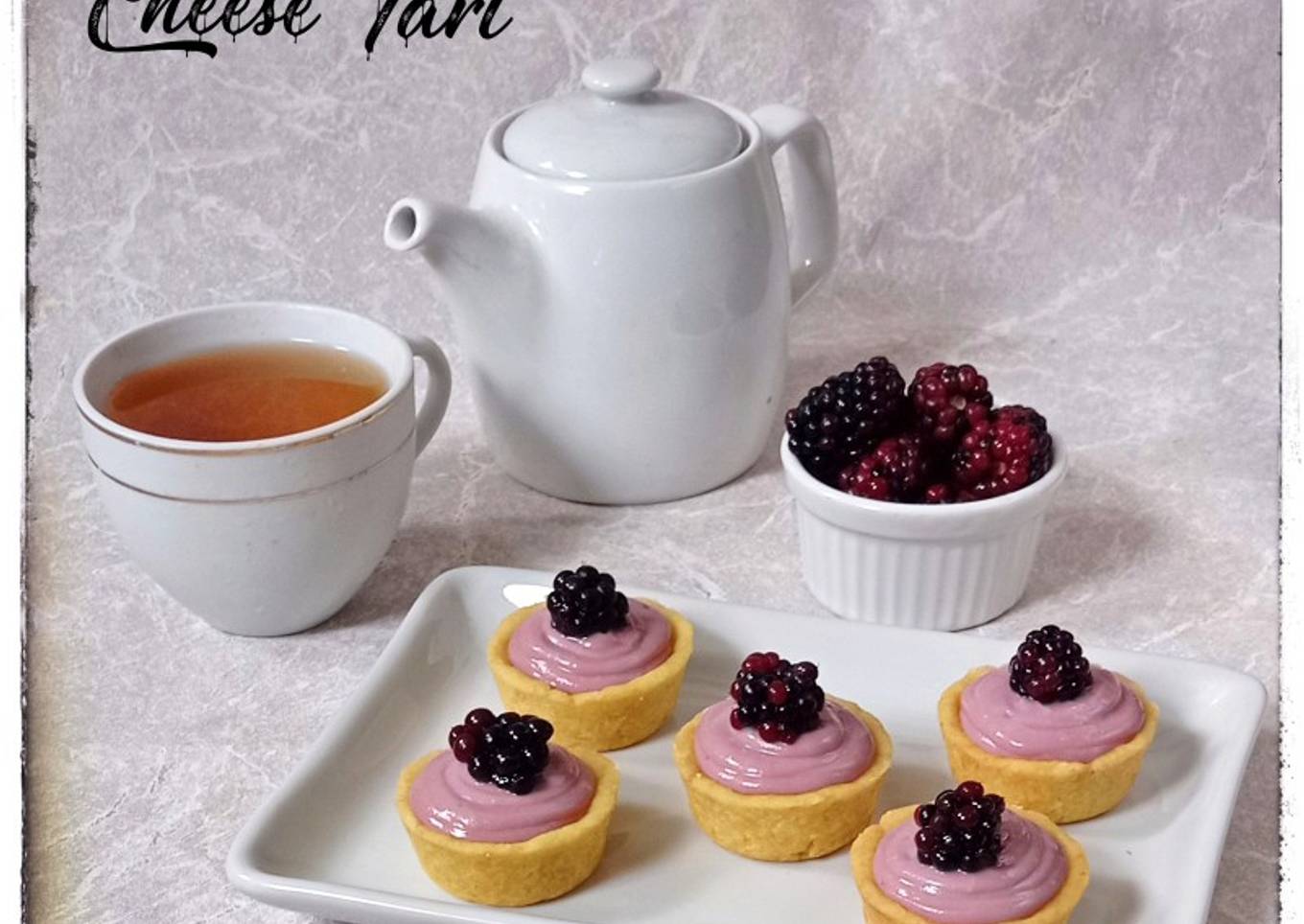 Blueberry Cheese Tart