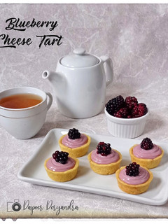 Foto resep Blueberry Cheese Tart