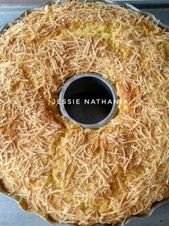 Foto resep Bolu tape keju#bikinramadhanberkesan