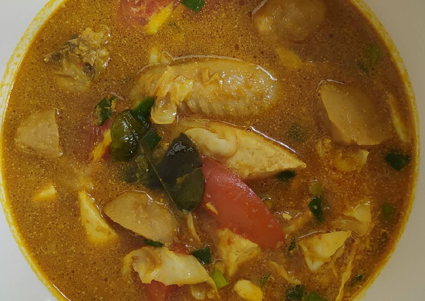 Tongseng Ayam Tahu