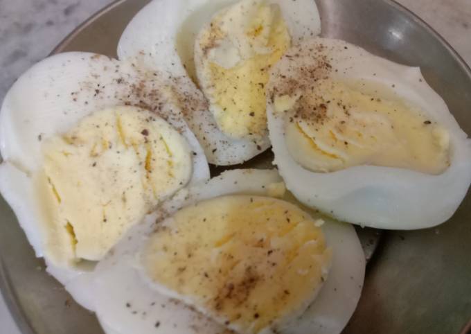 Boiled eggs