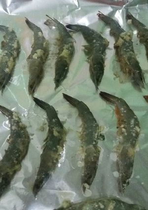 Hình của món Tôm nướng.
