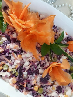 عکسی از دستور سالاد فرانسوی 👍😋