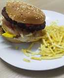 Hamburguesa de lentejas
