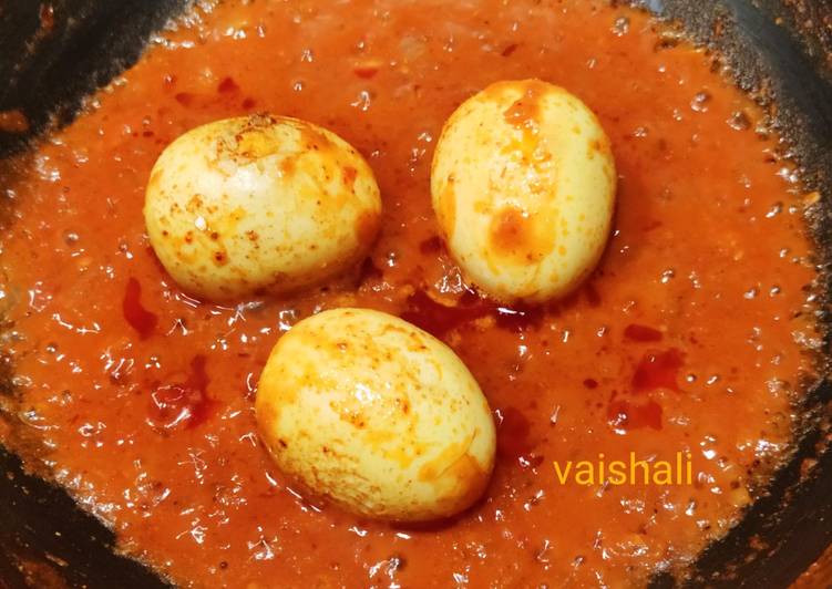 Easiest Way to Prepare Recipe of Egg Curry Dhaba Style Gravy