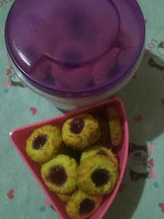 Foto resep Blueberry Thumbprint Cookies With Cheese