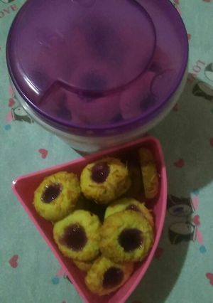Foto resep Blueberry Thumbprint Cookies With Cheese