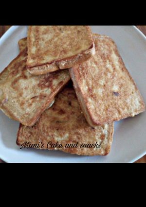 A picture of Bread with egg.