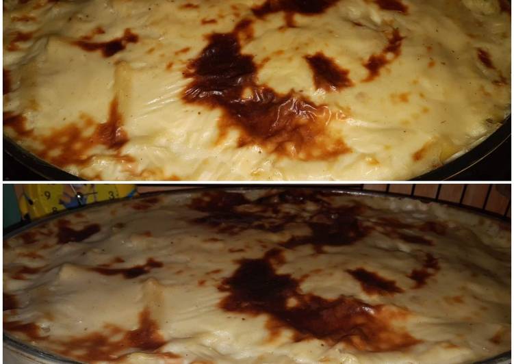 معكرونة بصوص البشاميل الاصلي 😋😋