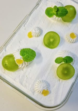 Hình của món Bánh kem nho sữa.