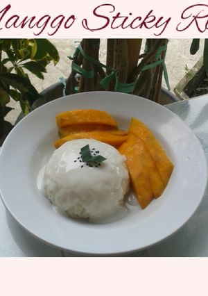 Foto resep Manggo sticky Rice